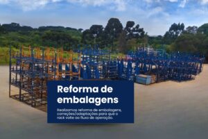 Reforma de Embalagens Metálicas industriais