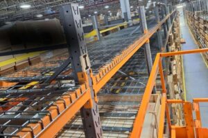 telas aramadas em porta-paletes