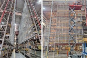 Instalaçao e manutenção na Verticalização da armazenagem industrial