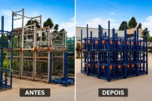 reforma de embalagens metálicas industriais BMV